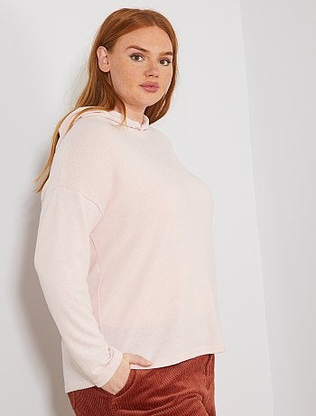 Jersey fino con capucha - Kiabi