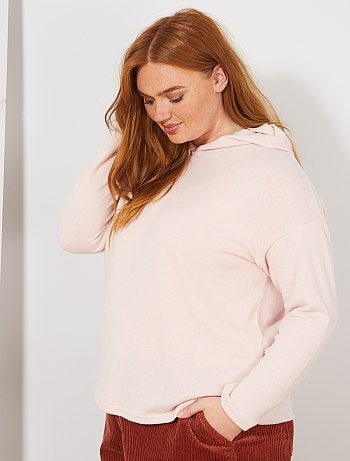 Jersey fino con capucha - Kiabi