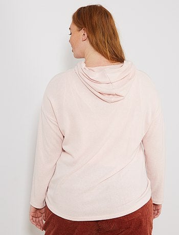 Jersey fino con capucha - Kiabi
