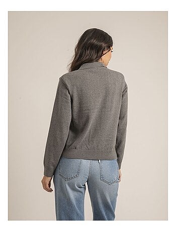 Jersey fino cuello polo KONOR