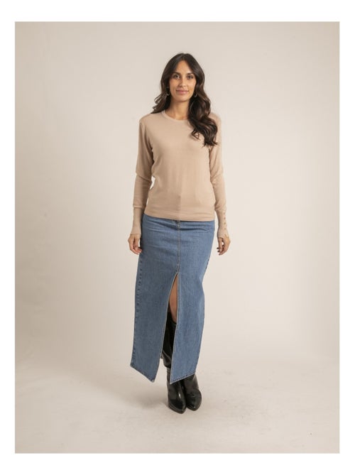 Jersey fino cuello redondo KETALIA - Kiabi