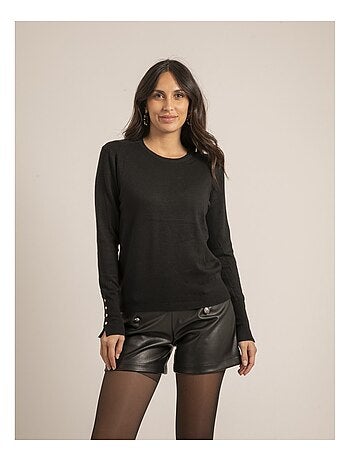Jersey fino cuello redondo KETALIA