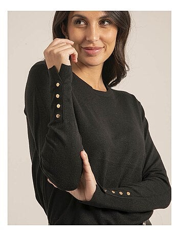 Jersey fino cuello redondo KETALIA