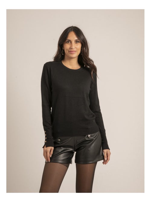Jersey fino cuello redondo KETALIA - Kiabi