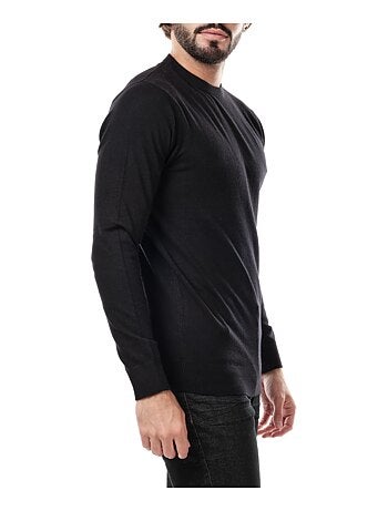 Jersey fino de cuello redondo