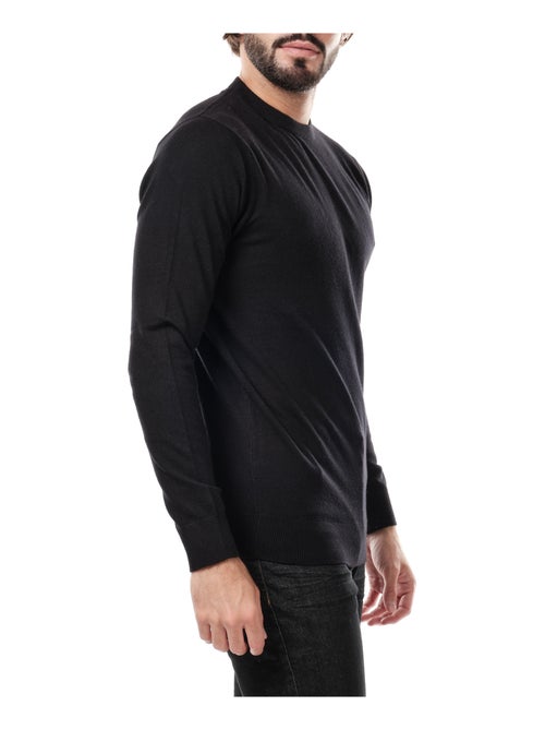 Jersey fino de cuello redondo - Kiabi