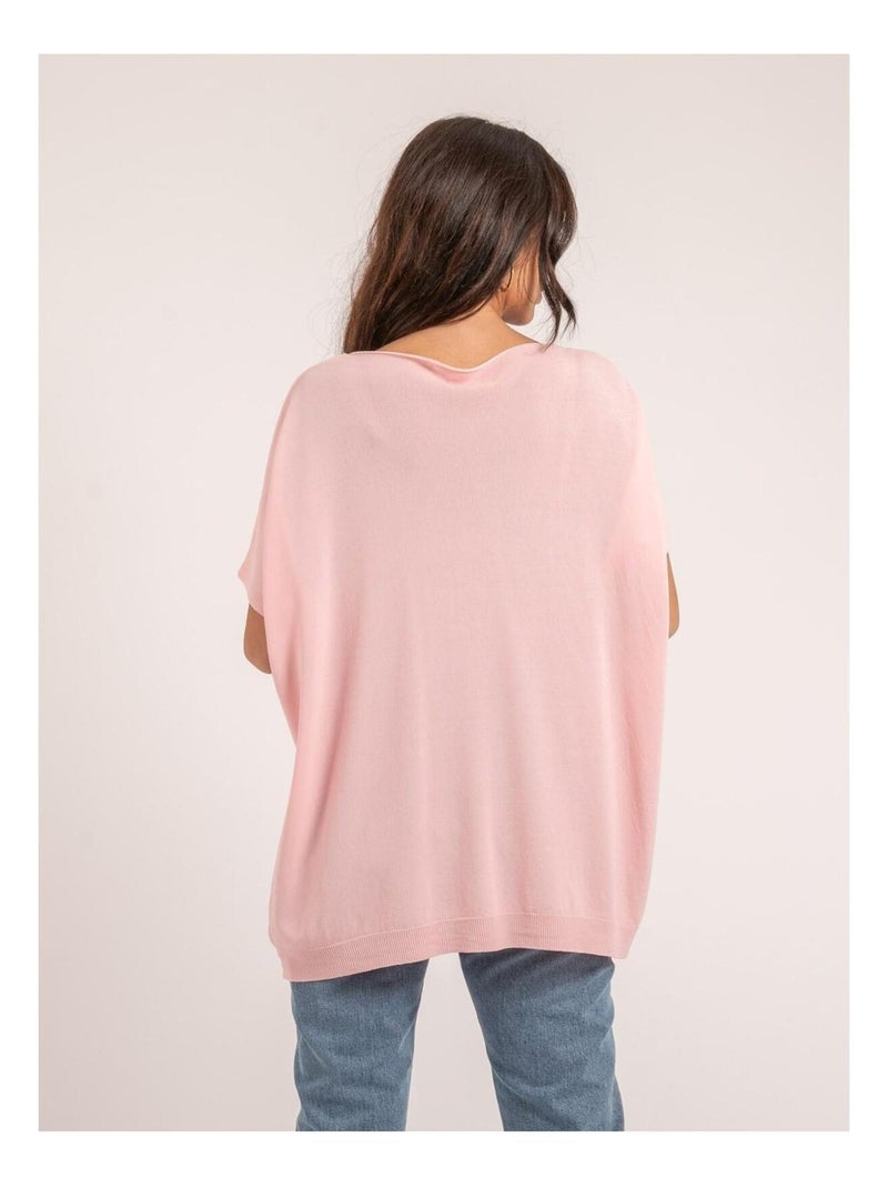 Jersey fino KARINI Rosa - Kiabi