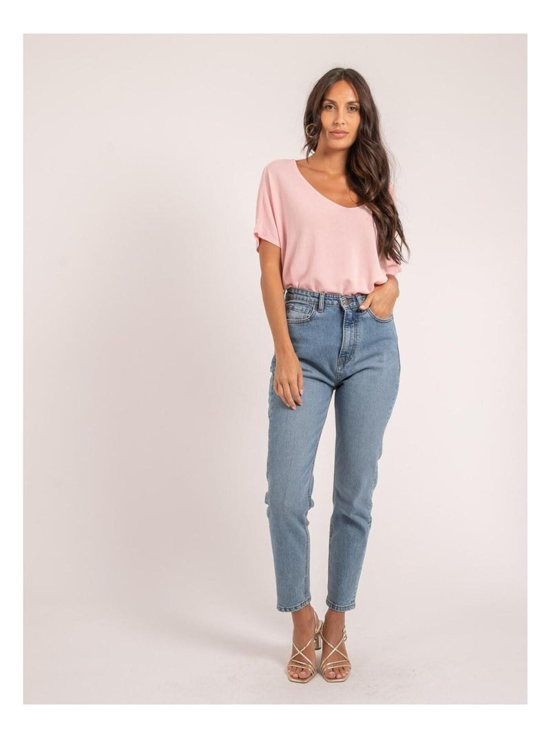 Jersey fino KARINI Rosa - Kiabi