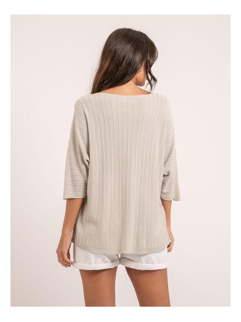 Jersey fino KARTELIA Beige - Kiabi