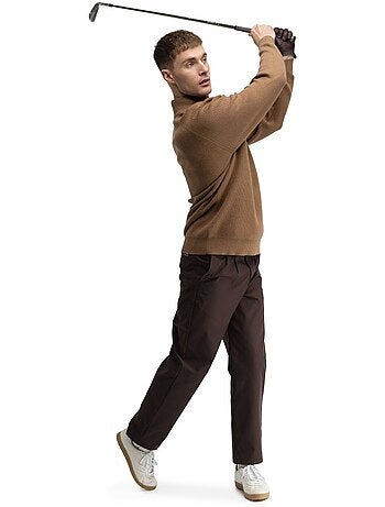 Jersey golf media cremallera hombre golf hombre fade