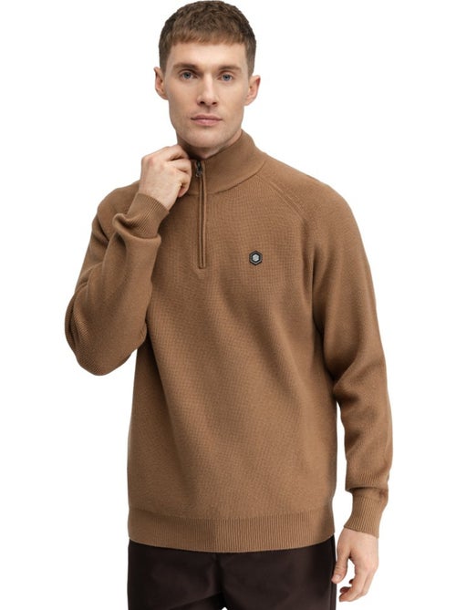 Jersey golf media cremallera hombre golf hombre fade - Kiabi Jersey golf media cremallera hombre golf hombre fade - Kiabi