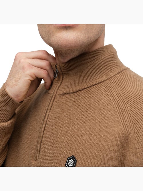 Jersey golf media cremallera hombre golf hombre fade - Kiabi Jersey golf media cremallera hombre golf hombre fade - Kiabi