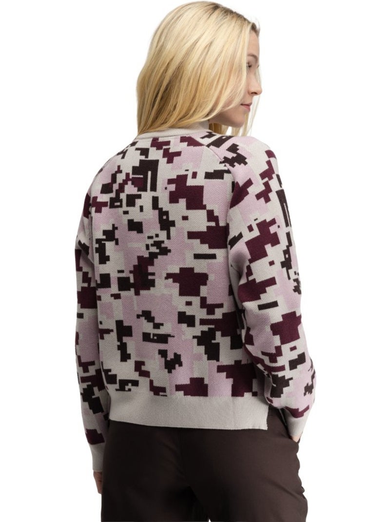Jersey golf media cremallera mujer golf mujer fade-w Rosa - Kiabi