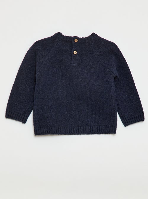 Jersey jacquard a rayas - Kiabi