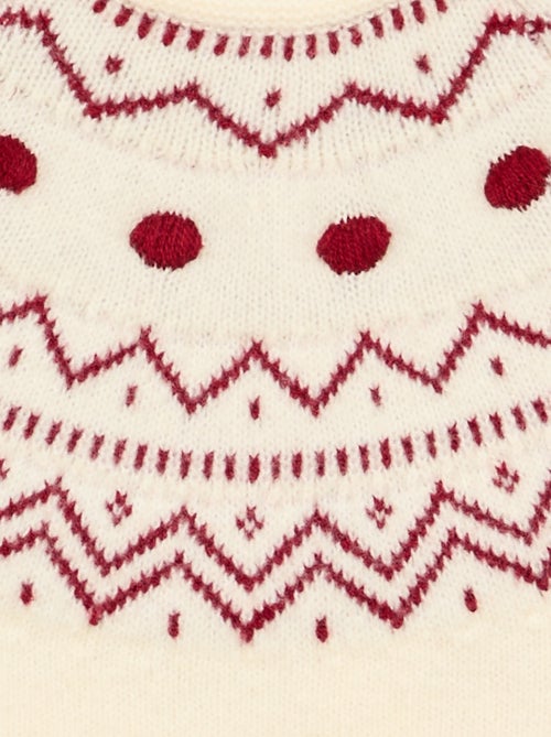Jersey jacquard de punto grueso - Kiabi Jersey jacquard de punto grueso - Kiabi