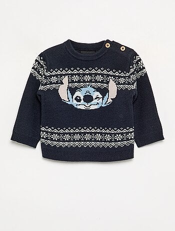 Jersey jacquard 'Disney' 'Stitch'