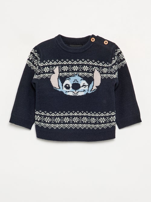 Jersey jacquard 'Disney' 'Stitch' - Kiabi