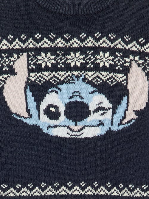 Jersey jacquard 'Disney' 'Stitch' - Kiabi