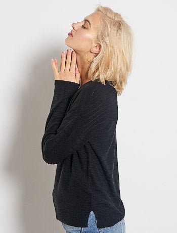 Jersey 'JDY' de punto de fantasía - Kiabi