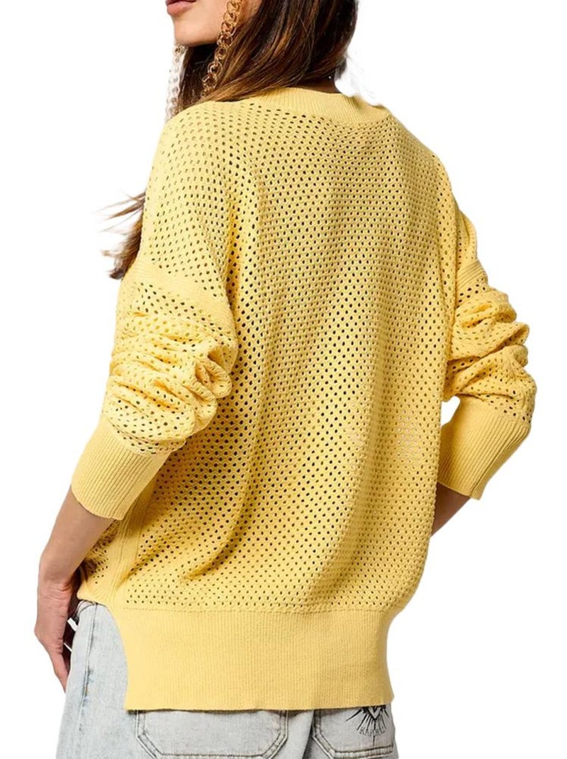 Jersey Kaporal para Mujer Amarillo - Kiabi