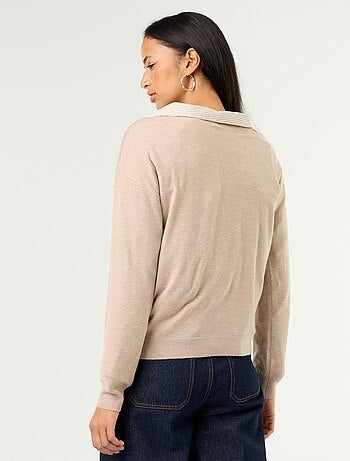 Jersey ligero de cuello en V