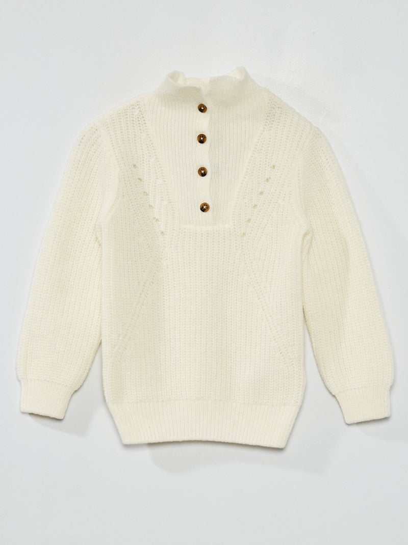 Jersey liso BLANCO - Kiabi