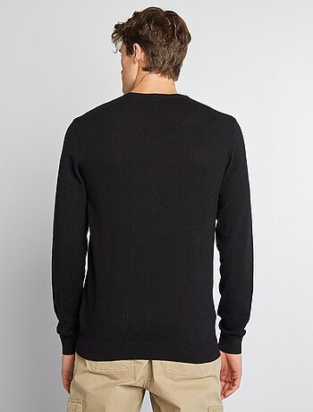 Jersey liso con cuello redondo +1,90 m