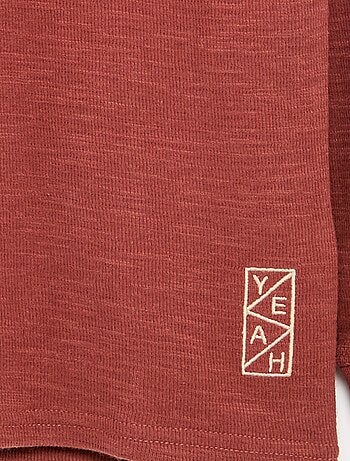 Jersey liso de manga larga