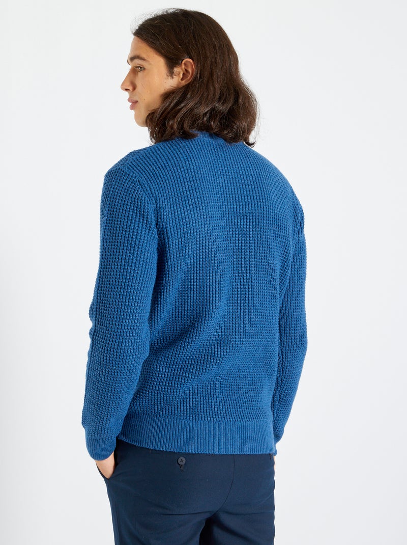 Jersey Hombre Cuello Pico TOM TAILOR Jersey De Punto - Black Grey