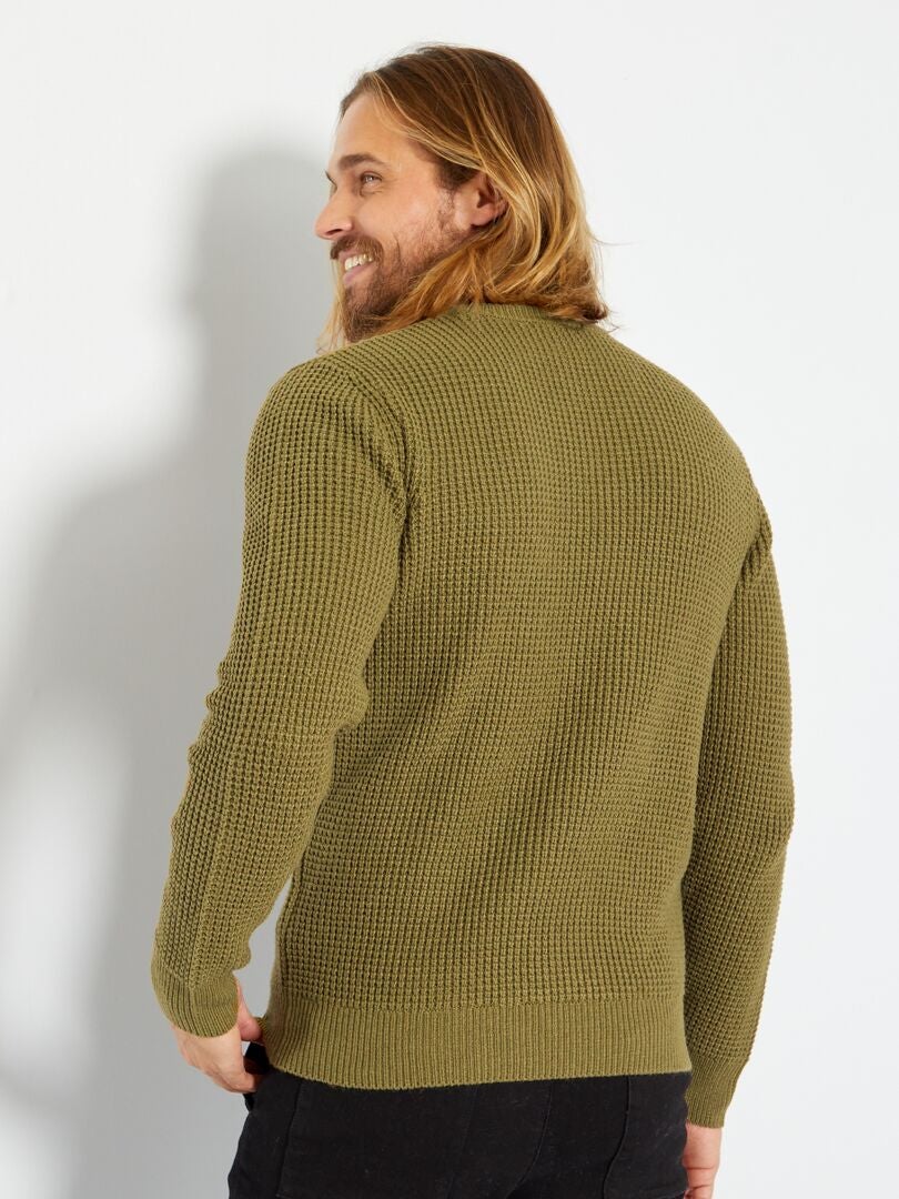 Jerseys De Punto Para Mujer Jersey Punto Fino Cuello Redondo