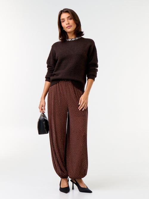 Jersey liso de punto grueso - Kiabi