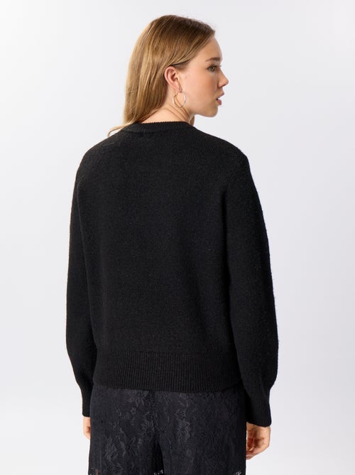 Jersey liso de punto grueso - Kiabi