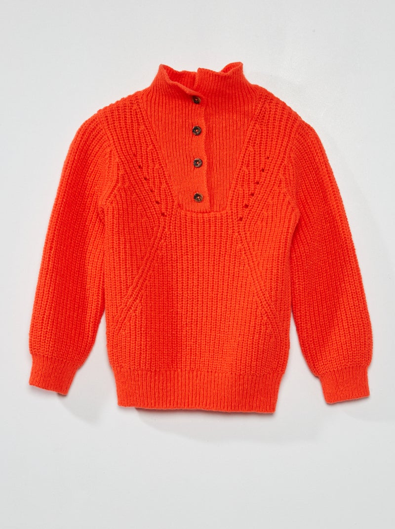 Jersey liso rojo - Kiabi