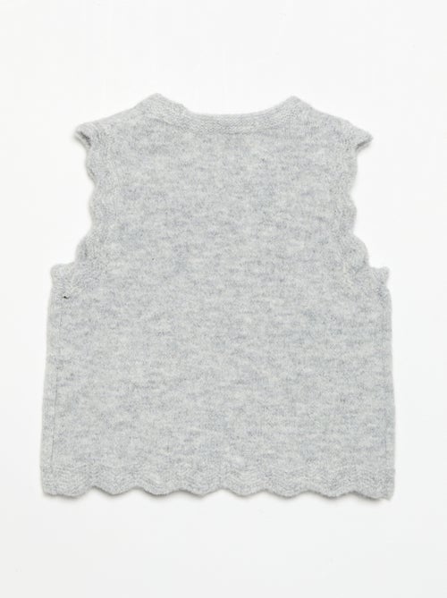 Jersey liso sin mangas - Kiabi