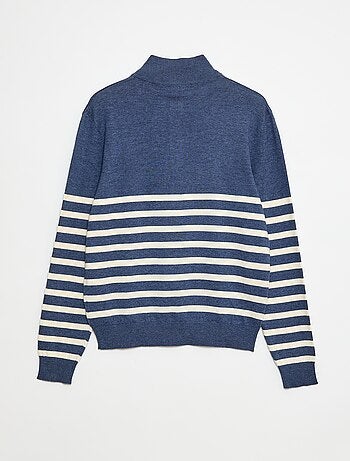 Jersey marinero de cuello camionero - colección fácil de poner