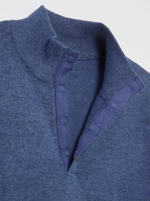 Jersey marinero de cuello camionero - colección fácil de poner - Kiabi