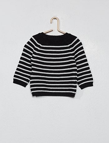 Niño 0-36 meses - Jersey marinero de punto bobo - Kiabi