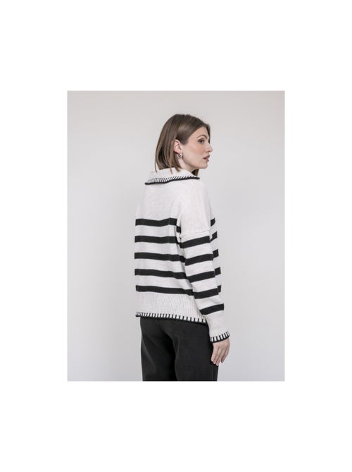 Jersey marinero estilo polo KOVANE - Kiabi