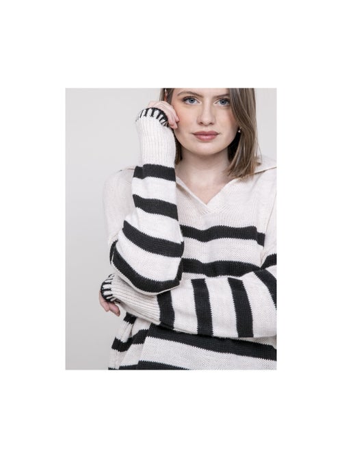 Jersey marinero estilo polo KOVANE - Kiabi