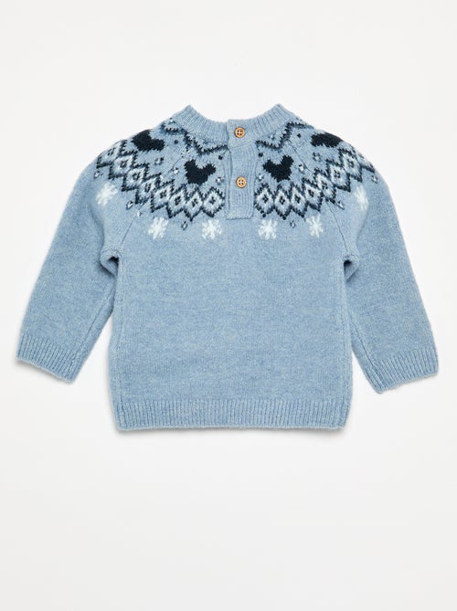 Jersey 'Mickey' 'Disney' de cuello redondo - Kiabi