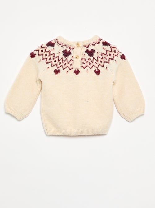 Jersey 'Minnie' 'Disney' de cuello redondo 'Navidad' - Kiabi