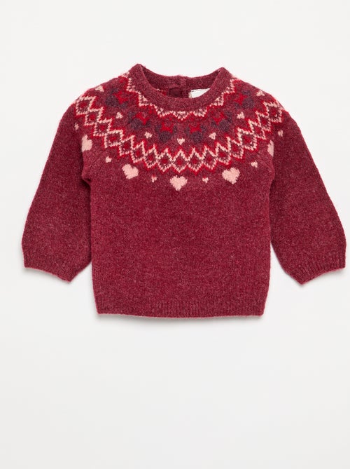 Jersey 'Minnie' 'Disney' de cuello redondo 'Navidad' - Kiabi