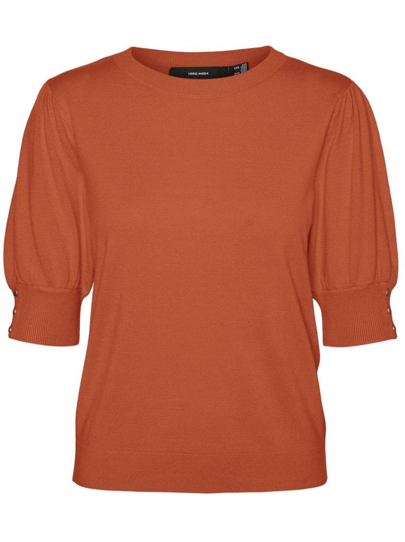 Jersey mujer vero moda Naranja - Kiabi