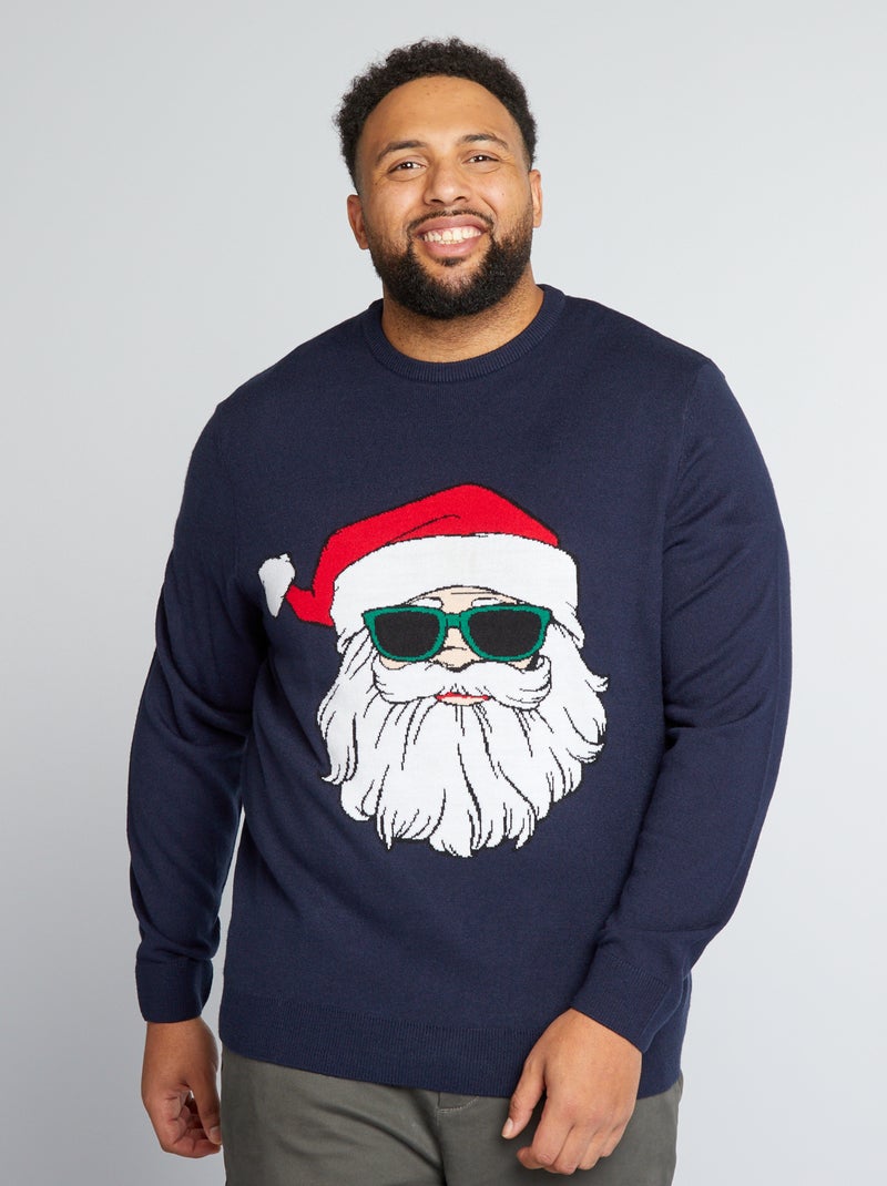 Jersey navideño AZUL - Kiabi