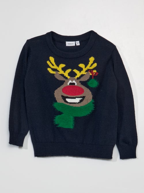 Jersey navideño 'cabeza de reno' - Kiabi