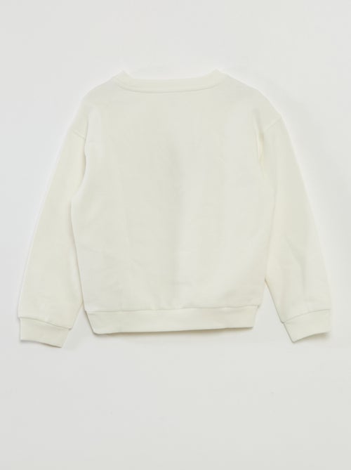 Jersey navideño con estampado de algodón - Kiabi