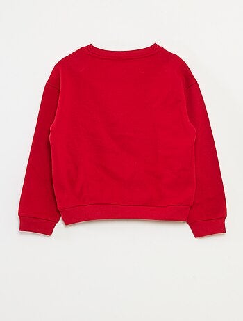 Jersey navideño con estampado de algodón