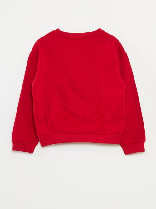 Jersey navideño con estampado de algodón - Kiabi