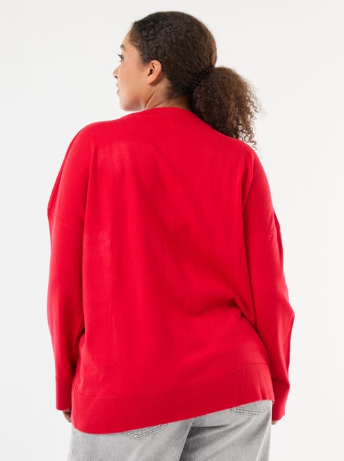 Jersey navideño con estampado de árbol de Navidad - Kiabi