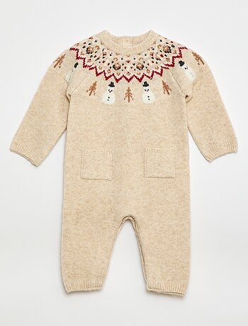 Jersey navideño de punto